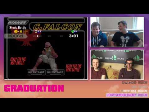 Graduation AM Losers Semis - Wrecksan (Falcon) vs sh | DCJ (Yoshi)