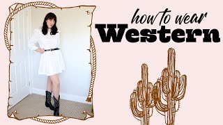 How to style WESTERN WEAR for women | Guide to the western trend