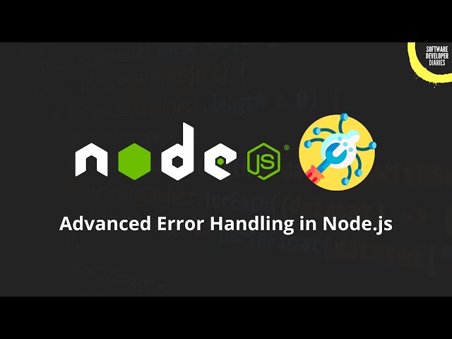 Thumbnail of Best practices for error handling in Node.js lesson