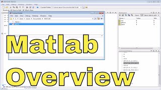 Matlab Online Tutorial - 03 - The User Interface - Part 3