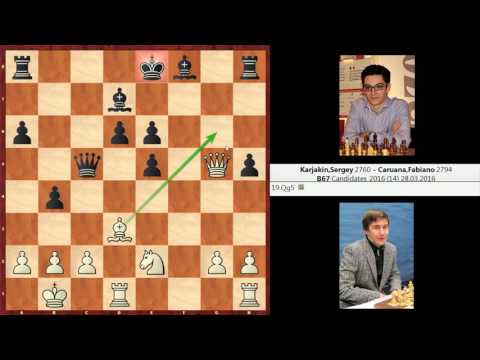 2016 Candidates Chess Tournament: Sergey Karjakin vs. Fabiano Caruana