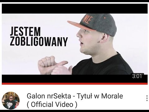 Galon_WYCHOWANEK - Tytuł w Morale ( Official Video )