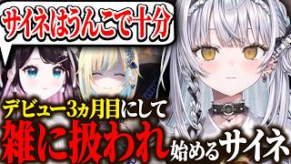 デビューして３か月目にして雑に扱われ始める銀城サイネ【APEX/ぶいすぽ/切り抜き】
