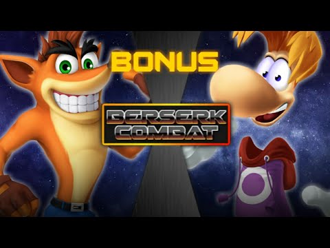 Crash Bandicoot Vs. Rayman! | Berserk Combat Bonus Ep. 2