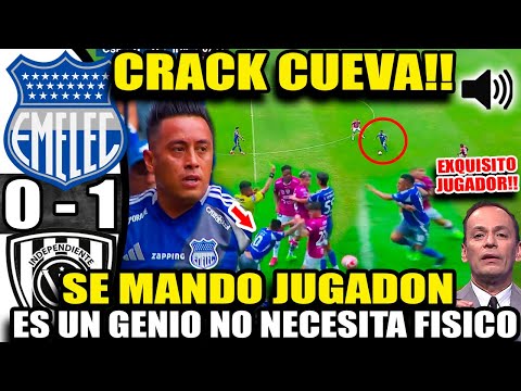 TREMENDOUS CAVE!! HE PLAYED A GREAT GAME IN EMELEC'S LOSS TO IDV!! HE'S A GENIUS!!