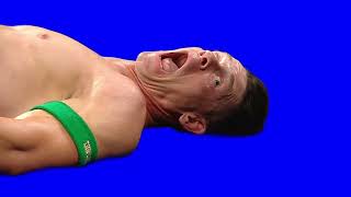 John Cena winking blue screen