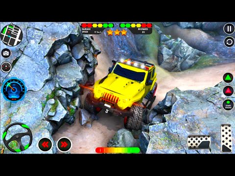 Offroad Jeep Driving Simulator - Extreme Offroad Mod Jeep Driving 3D Games - Offroad Android Games
