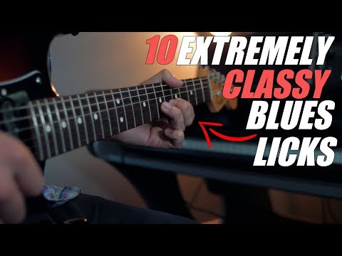 10 Extremely Classy Blues Licks You Should Know | With Tabs!