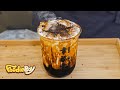 흑당 버블우유 / Brown Sugar Boba Milk - Korean Street Food / 대구 동성로 행복당