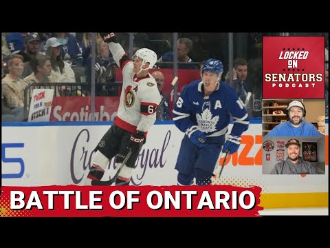 Ottawa Senators vs Toronto Maple Leafs: Battle of Ontario Preview