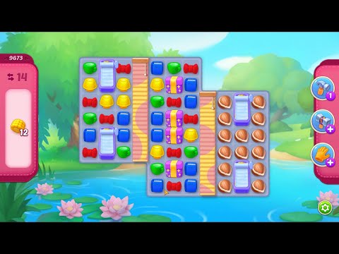 Homescapes Level 9673 No Boosters Gameplay