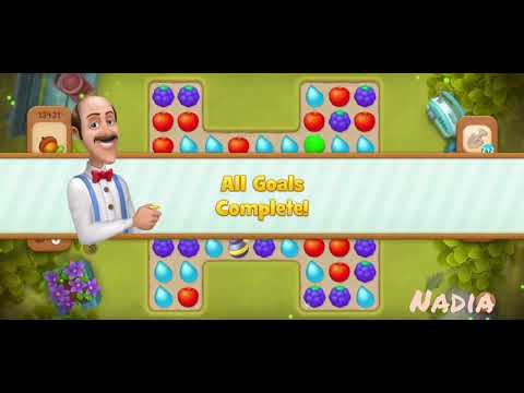 Gardenscapes Level 13430, 13431, 13433, 13434🥀. No Boosters used