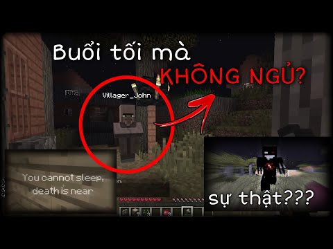 Every Villager Sleeps But He Doesn't, Truth?  |  Minecraft Creepypasta #36
