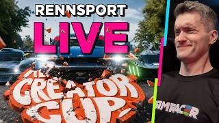 Kann ich bestehen? 😨 | Rennsport Creator Cup LIVE