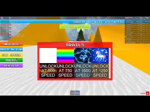 Roblox Speed Hack 1k Speed In 10 Seconds Sprinting Simulator 5 - i dont know how to use a trail on sprinting simulator 5 part 1