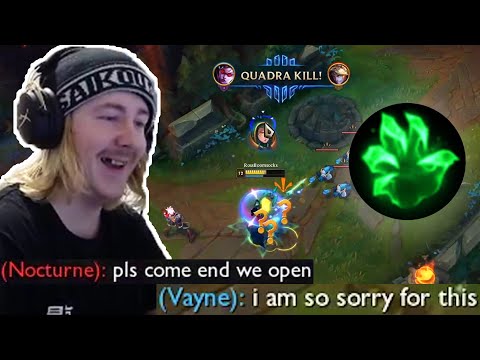 Tank Vayne mid is the worst build that you do not ever want to be playing against loool