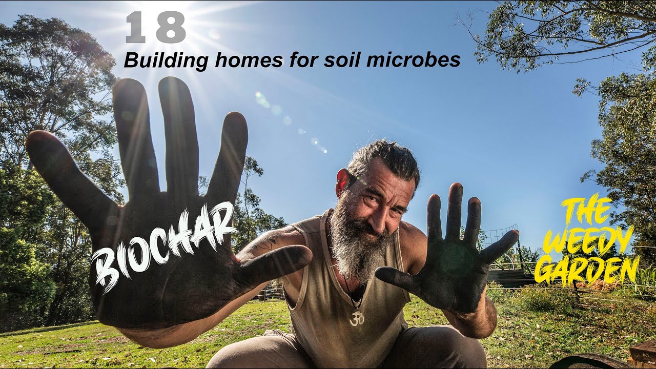 BIOCHAR - Building homes for soil microbes