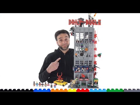 LEGO Spider-Man Daily Bugle review! Finally, a proper skyscraper in a box