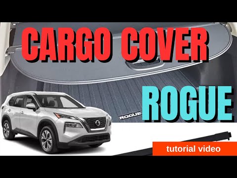 Nissan Rogue Cargo Cover Accessory Tutorial