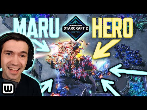 StarCraft 2: INSANE 360° Attack! Maru vs herO