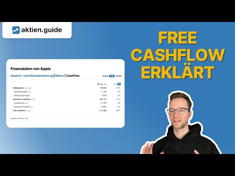 Free Cashflow (Freier Cashflow) berechnen | Einfach erklärt | Deutsch | aktien.guide