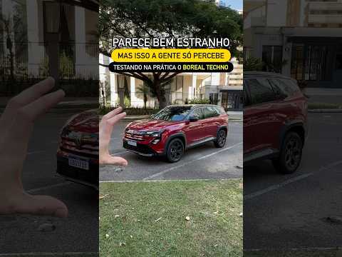 PARECE BEM ESTRANHO, MAS ISSO A GENTE SÓ PERCEBE NA PRÁTICA, TESTANDO O RENAULT BOREAL TECHNO!