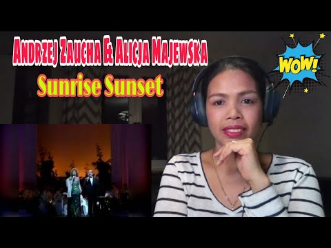 Its MyrnaG REACTS TO Andrzej Zaucha & Alicja Majewska - Sunrise Sunset (live, Miss Polonia '91)