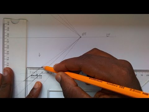 Como representar uma figura plana em perspectiva visual 1 PF 📏