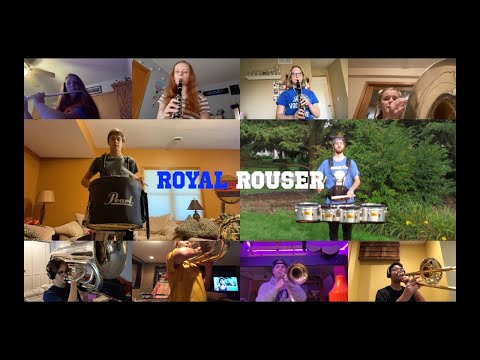 Woodbury HS Virtual Marching Band - "Royal Rouser"  (Bencriscutto/arr. Tannahill)