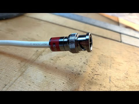RG59 Making a BNC Connection