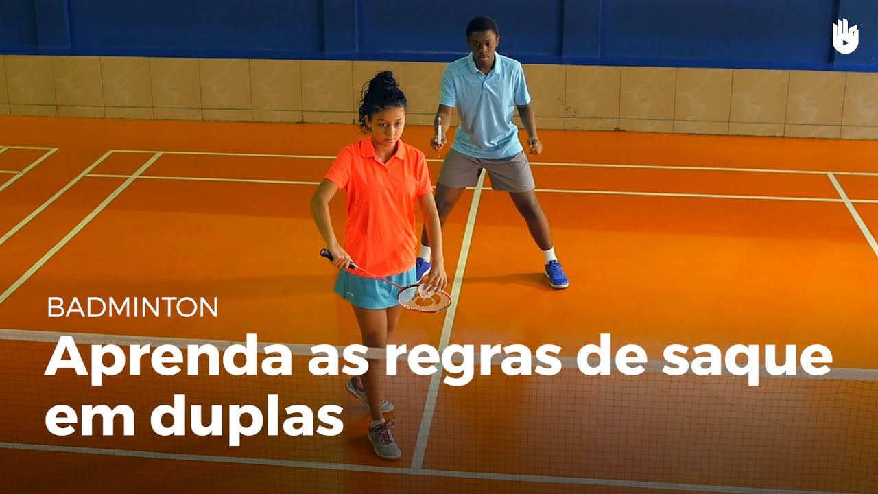 Saque em duplas | Badminton