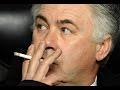 CARLO ANCELOTTI SMOKING (vs Espanyol) 2015 HD.