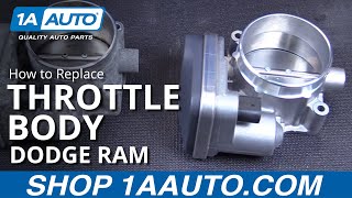 How to Replace Throttle Body Assembly 05-10 Dodge Ram