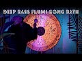Deep Bass Flumi Sound Bath on a 40" Chocolate Drop Gong | Stress-Melting Friction Mallet Tones