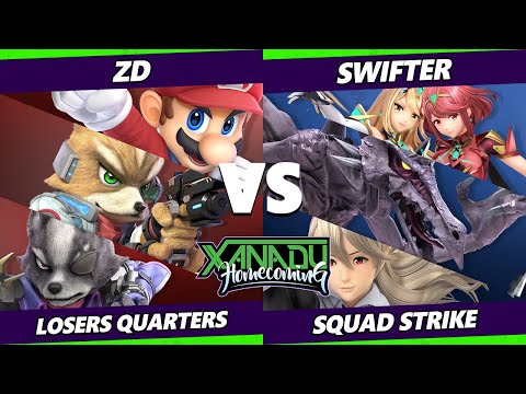 Xanadu Homecoming Squad Strike Losers Quarters - Swifter Vs. ZD Smash Ultimate - SSBU