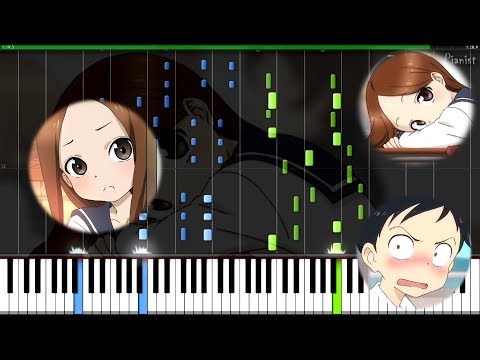 Karakai Jouzu no Takagi-san ED5 - Chiisana Koi no Uta | Synthesia Piano Tutorial | Zacky The Pianist