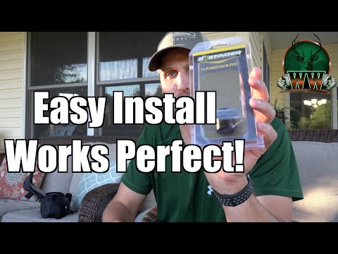 How to Install B Stinger Quick Disconnect Stabilizer Mount