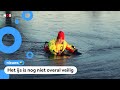 Wat moet je doen als je in een wak valt?
