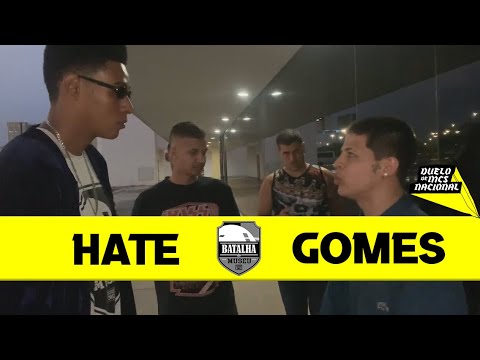HATE x GOMES - Batalha do Museu (DUELO NACIONAL DE MC'S)