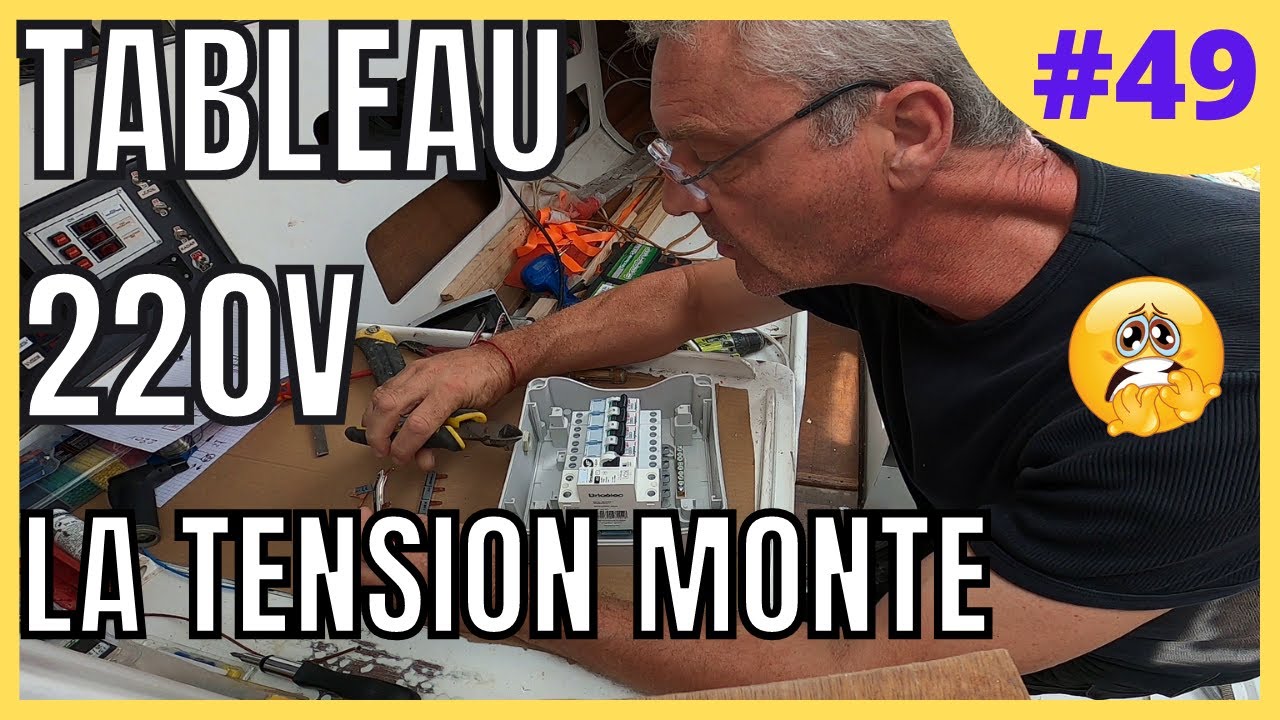 220V ELECTRICAL PANEL AND 12V BILGE PUMPS
