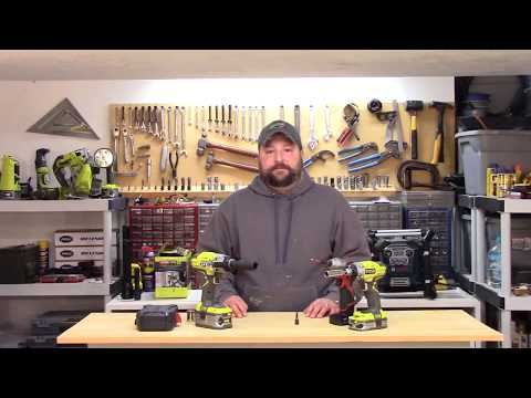 Impact driver vs impact wrench - or just use a hammer drill