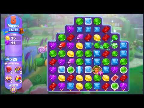 Wonka's World of Candy Level 94 - NO BOOSTERS + FULL STORY 🍫 | SKILLGAMING ✔️