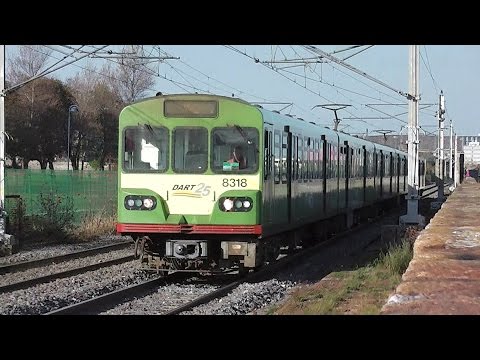 8300 Class Dart Train number 8318 - Booterstown to Blackrock