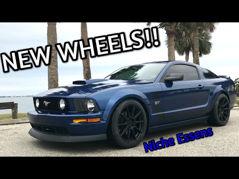BROTHER GETS NEW WHEELS!! - NICHE ESSEN RIMS!