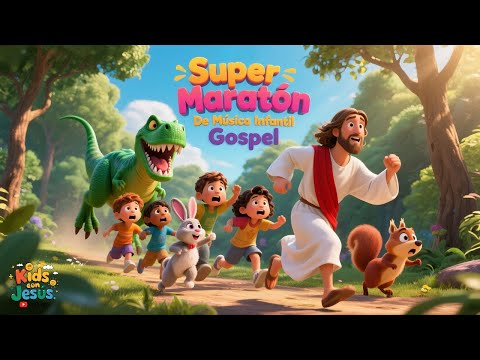 Súper Maratón de Música Infantil Cristiana  |  Canciones Alegres para Alabar a Dios