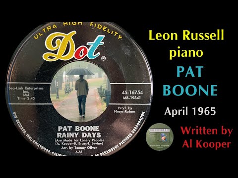 Pat Boone "Rainy Days" 1965 Leon Russell Al Kooper