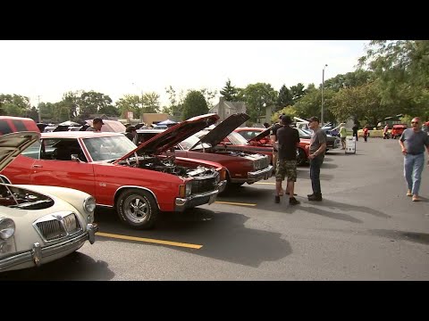 7th Annual St. Augustine Parish Car Show displays more than 100 classic cars spanning decades
