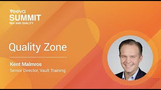 Kent Malmros | 2022 Veeva R&D and Quality Summit | Register Now