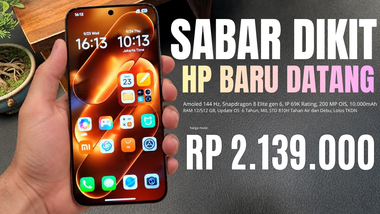 SIAP2 JAGOAN BARU DATANG‼️RAM 12/512GB, 10.000mAh - INI HP TERBARU YANG AKAN RILIS DI INDONESIA