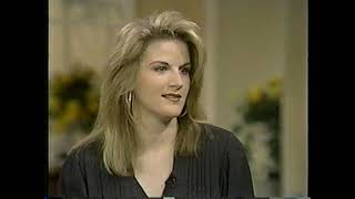 Trisha Yearwood  - Down On My Knees live on Regis and Kathy with interview